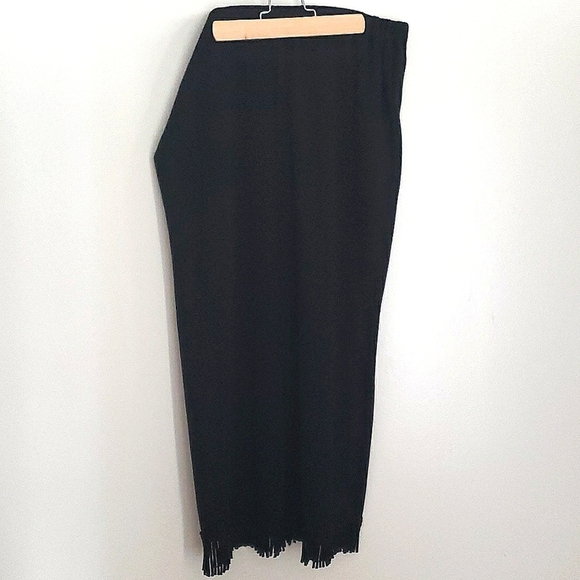 Lenni for Nina Leonard Maxi Skirt with fringe - Picture 3 of 7